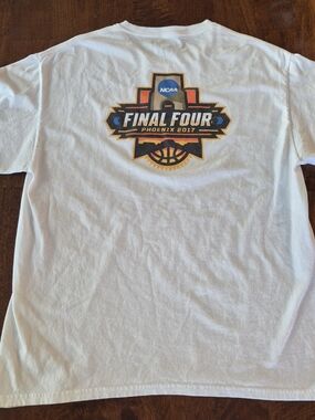 NCAA Final Four Phoenix 2017 White T-Shirt LG